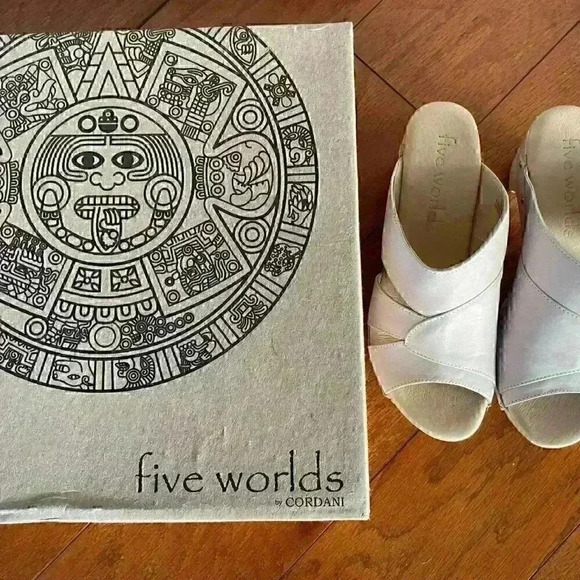 Five Worlds By Cordani Zafira Hueso Nubuck 6 M. SAVE $56.00 - Picture 8 of 8